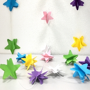 DB Подвеска Звезды Ассорти 220см