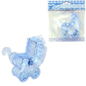 Y Бонбоньерка Коляска голубая