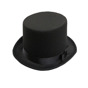 Шляпы, маски, Цилиндр черный