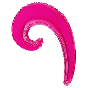 K Волна MAGENTA 14/36см шар фольга