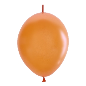 M 12/30см Шар LINKING Декоратор ORANGE 50шт шар латекс ( Latex Occidental, Мексика )