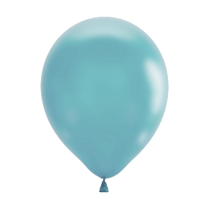 M 9/23см Металлик AQUA BLUE 635 100шт шар латекс