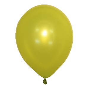 M 12/30см Металлик APPLE GREEN 036 100шт шар латекс