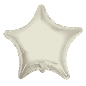 K Звезда IVORY 18/45см шар фольга