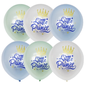 M 12/30см Перламутр (шелк) 1 ст. 2 цв. рис Little Prince 25шт