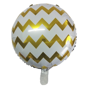 Y Круг 58 White Шеврон Gold 18/45см