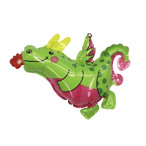 Y Шар самодув фигура Дракон 20см шар фольга