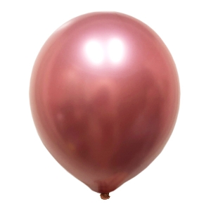 M 11/28см Хром PLATINUM Rose Gold 25шт шар латекс