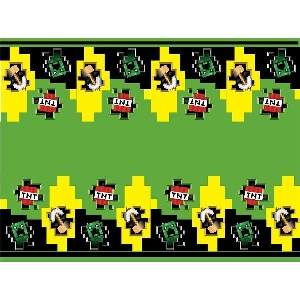 Y Скатерть полиэтиленовая Пиксели 137см X 181см