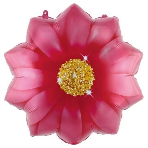 Y Фигура Цветок красный 21/53см шар фольга